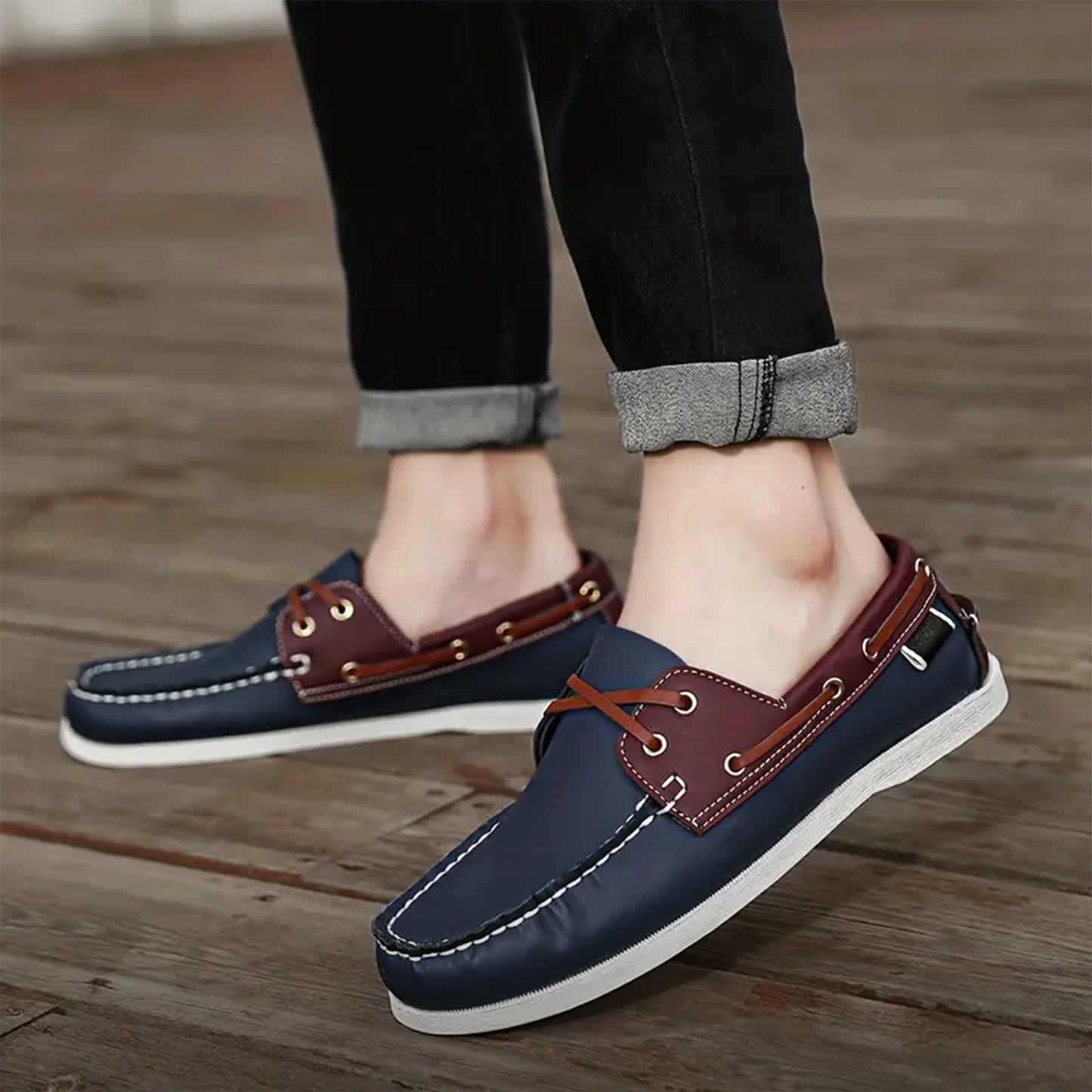 Chaussures mocassin tendance pour hommes – Confort et adhérence