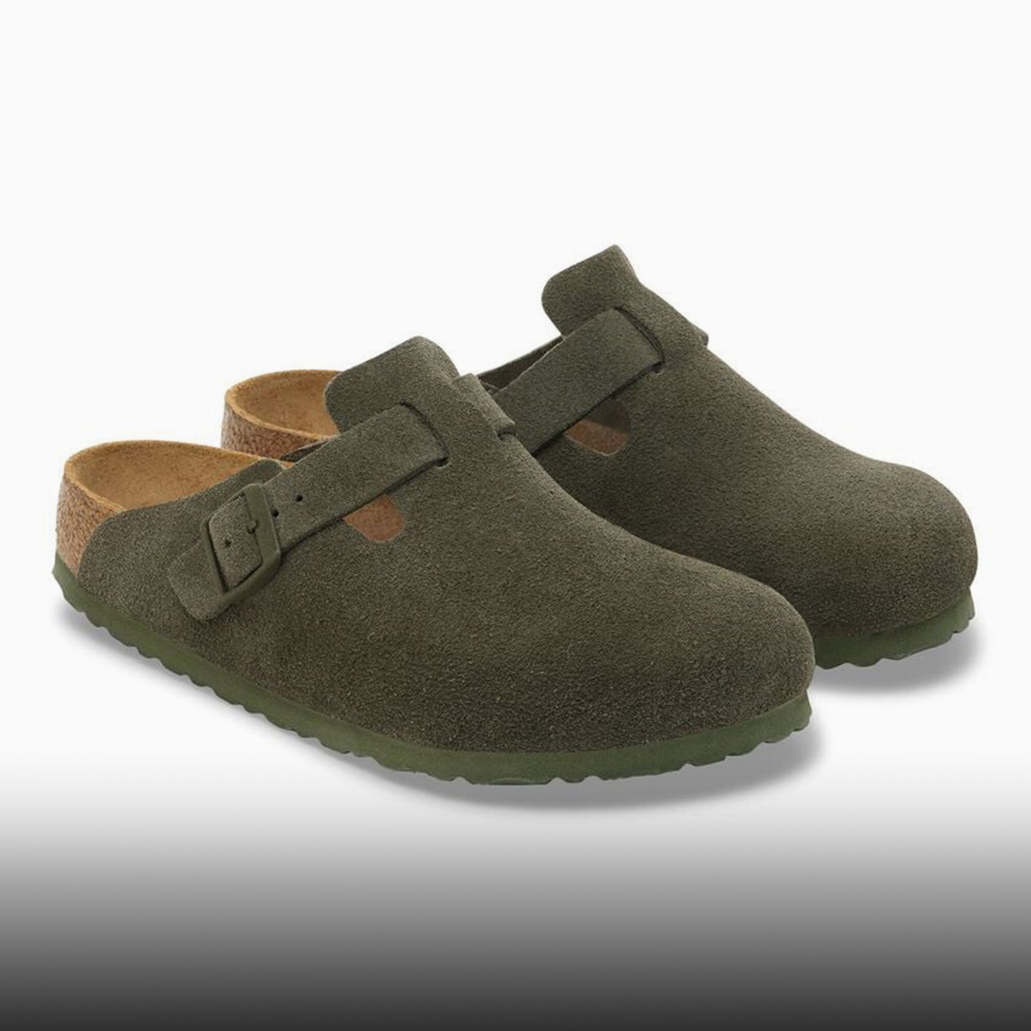 Elite Sabot en daim Boston