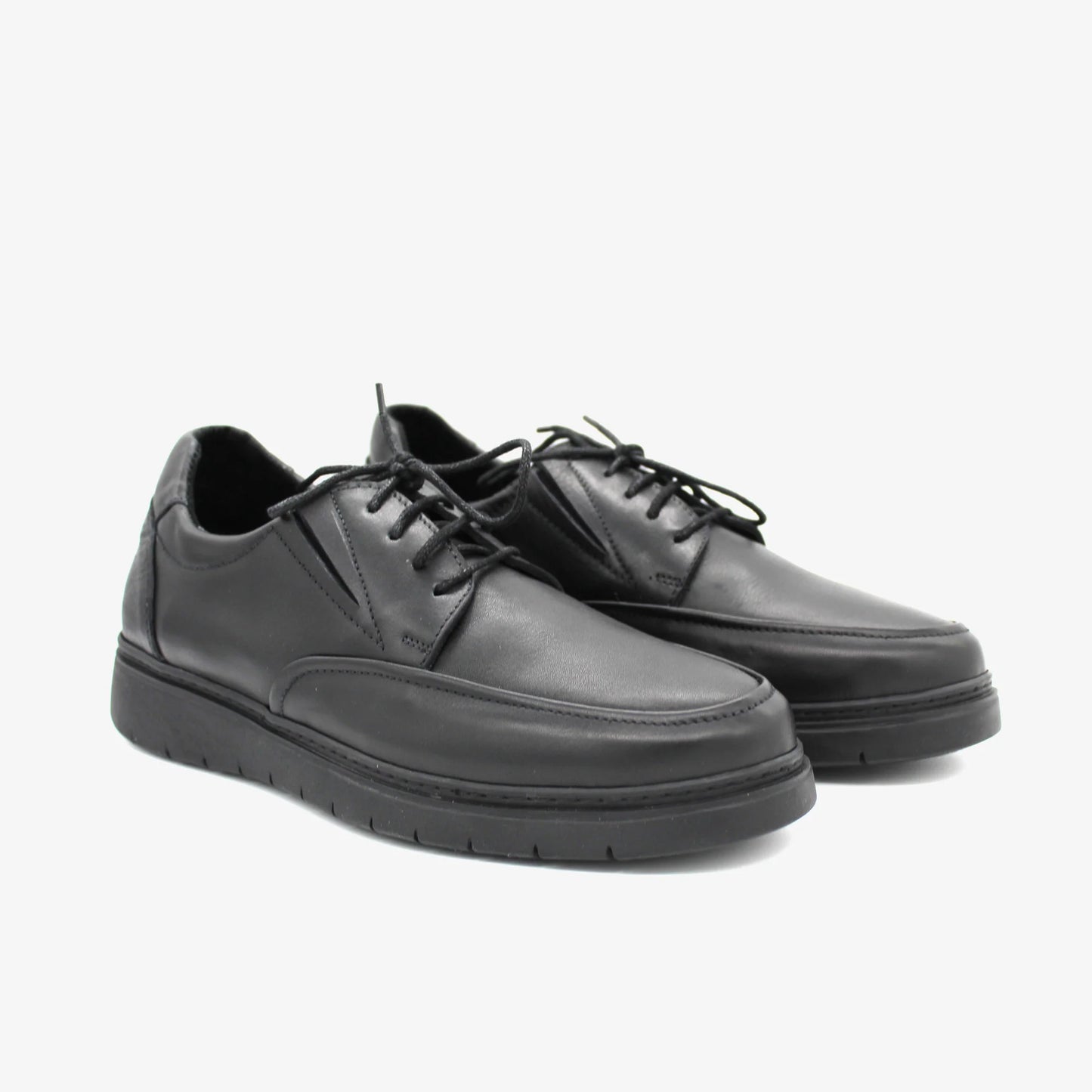 Chaussures en cuir à lacets pour homme
